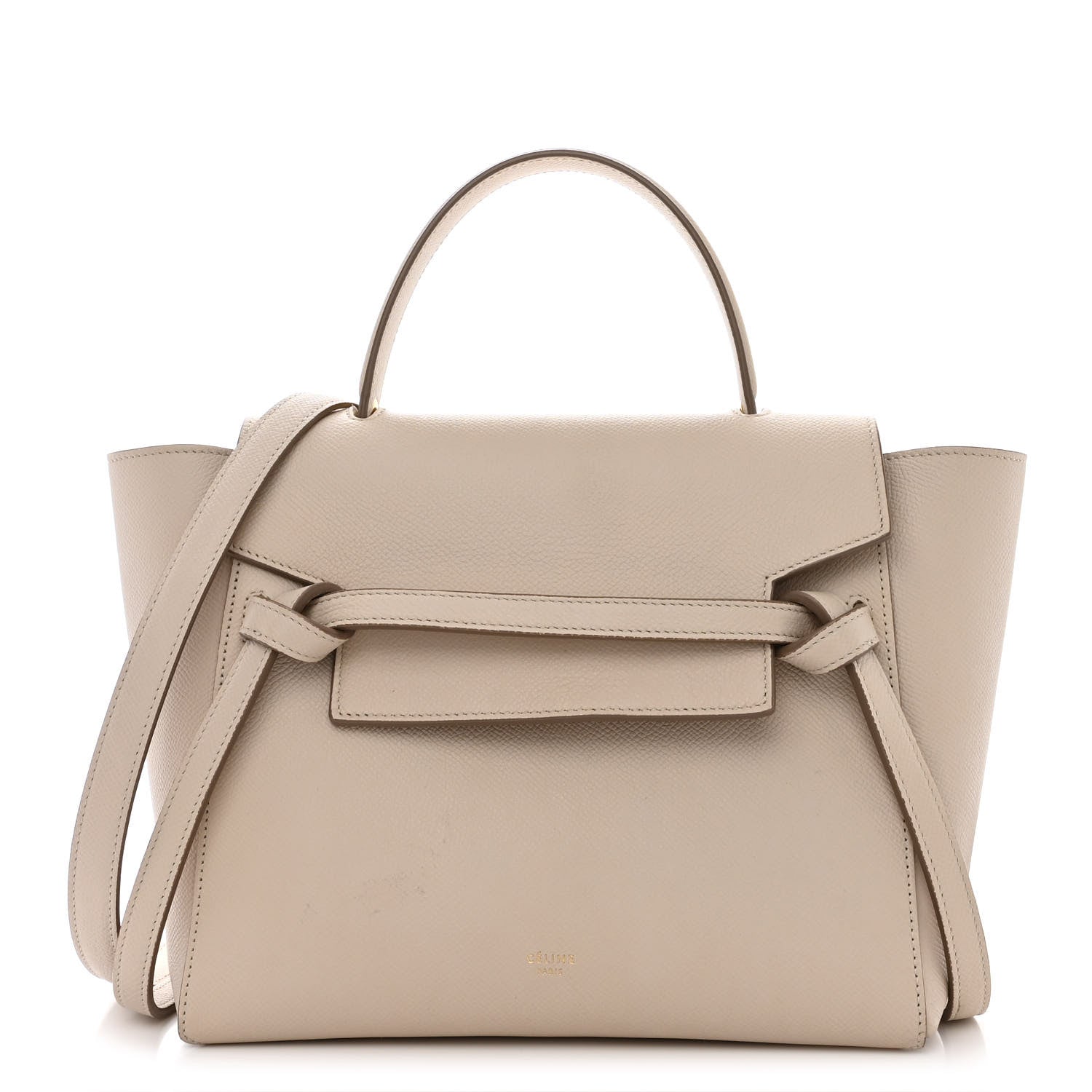 Celine Grained Calfskin Micro Belt Bag Light Taupe 1 of 12