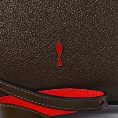 Christian Louboutin Calfskin Embroidered Beaded Small Paloma Multicolor Brown 20 of 20