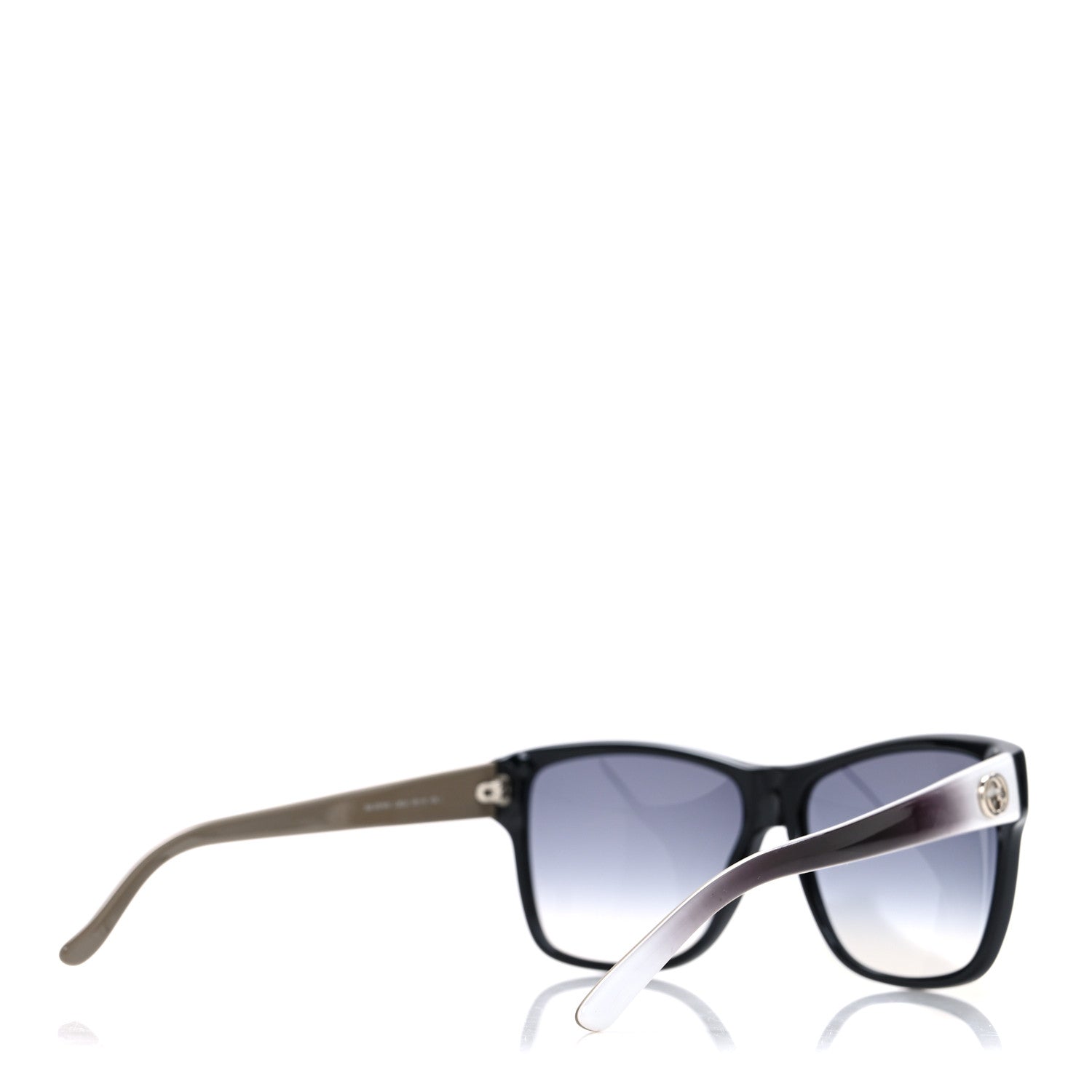 Gucci Acetate Square Ombre GG Sunglasses GG3579S Black 4 of 8