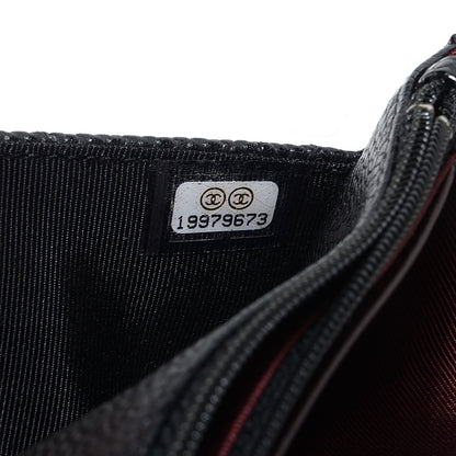 Chanel Caviar Quilted Wallet On Chain WOC Black 8 of 8