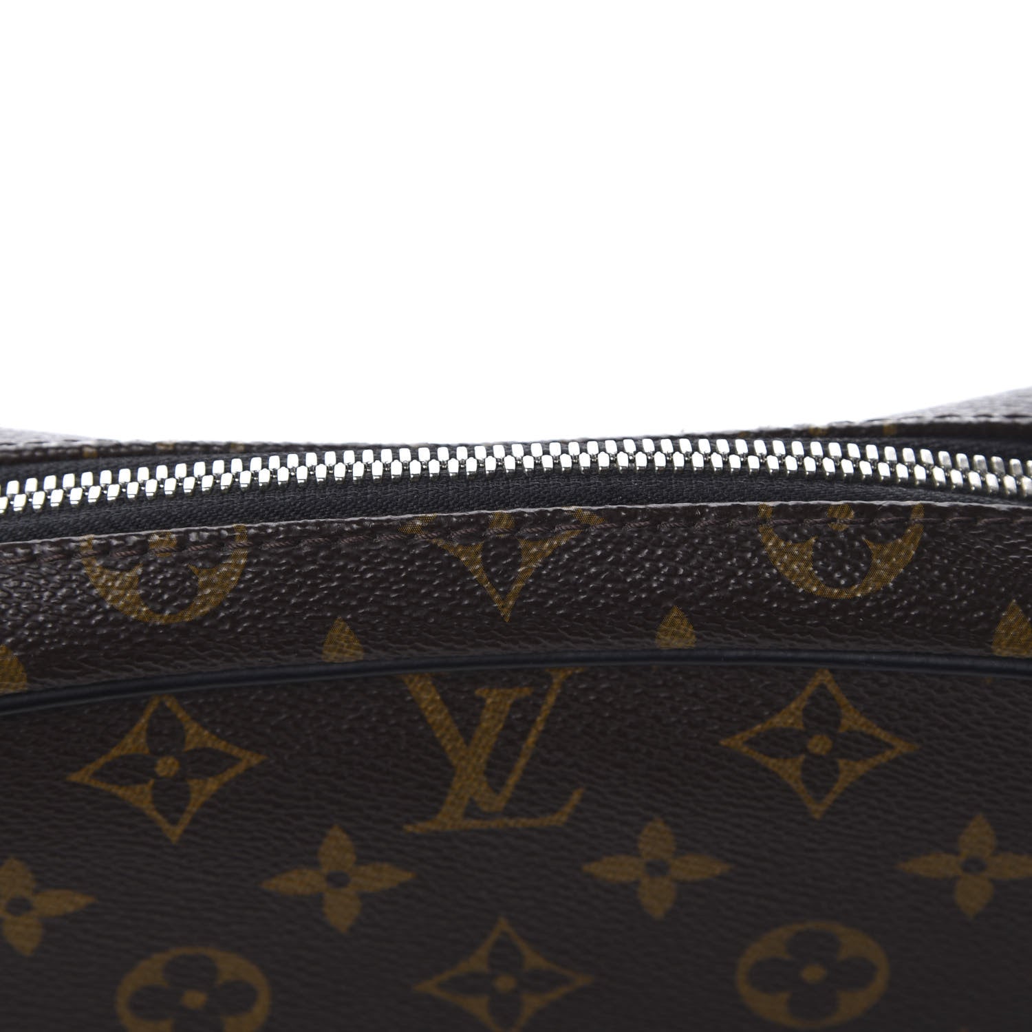 Louis Vuitton Monogram Macassar Kasai Clutch Black 9 of 9