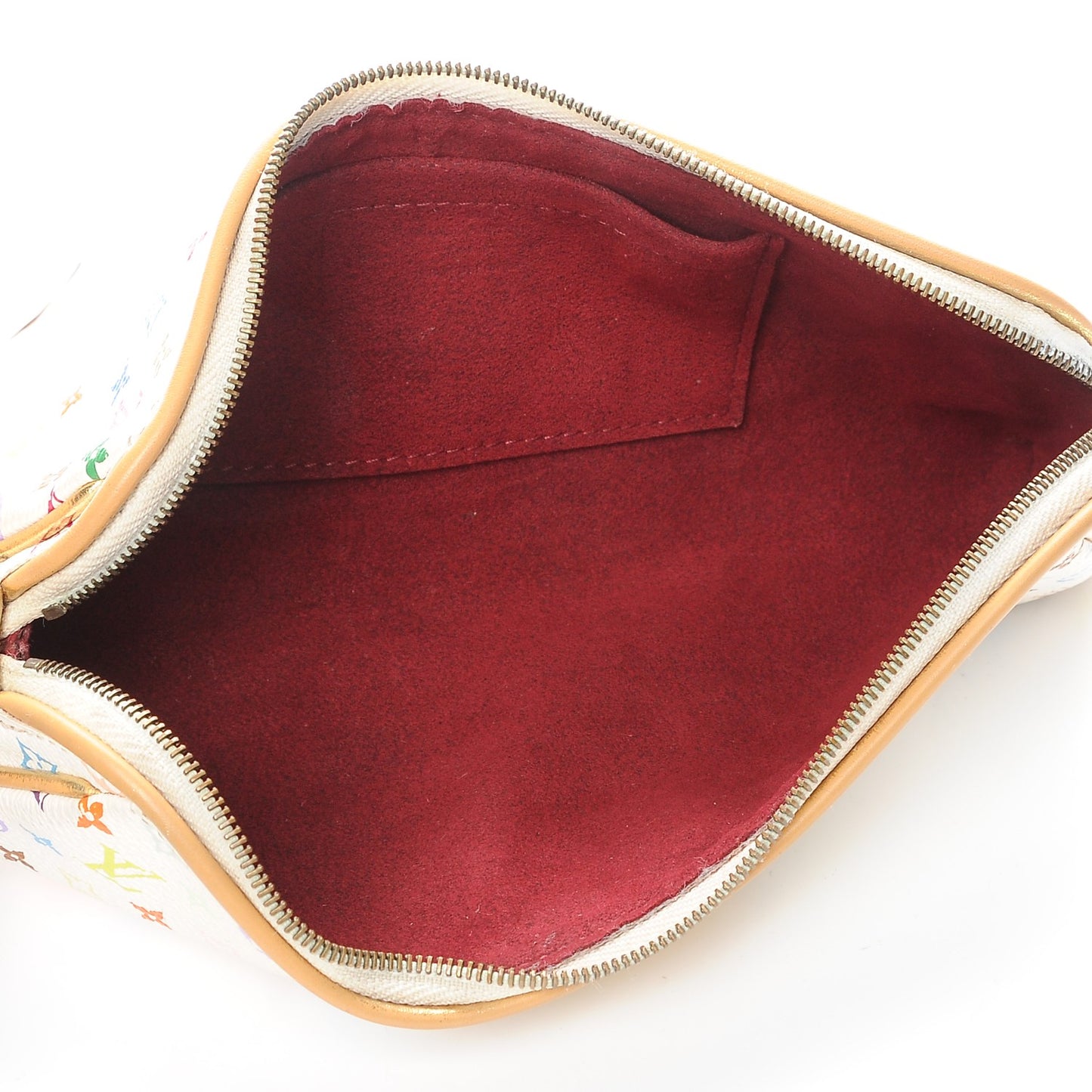 Monogram Multicolor Kate Clutch White