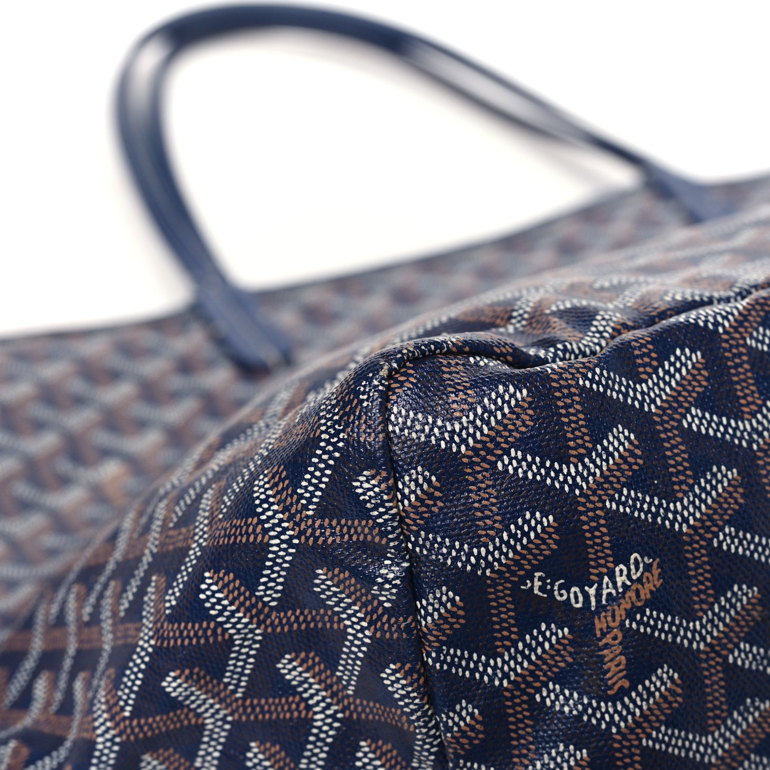 Goyard Goyardine Saint Louis GM Navy 11 of 12