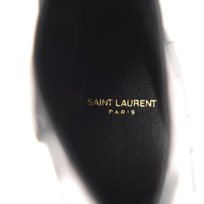 Saint Laurent Eel Mens Miles Ankle Boots 44 Black 6 of 8