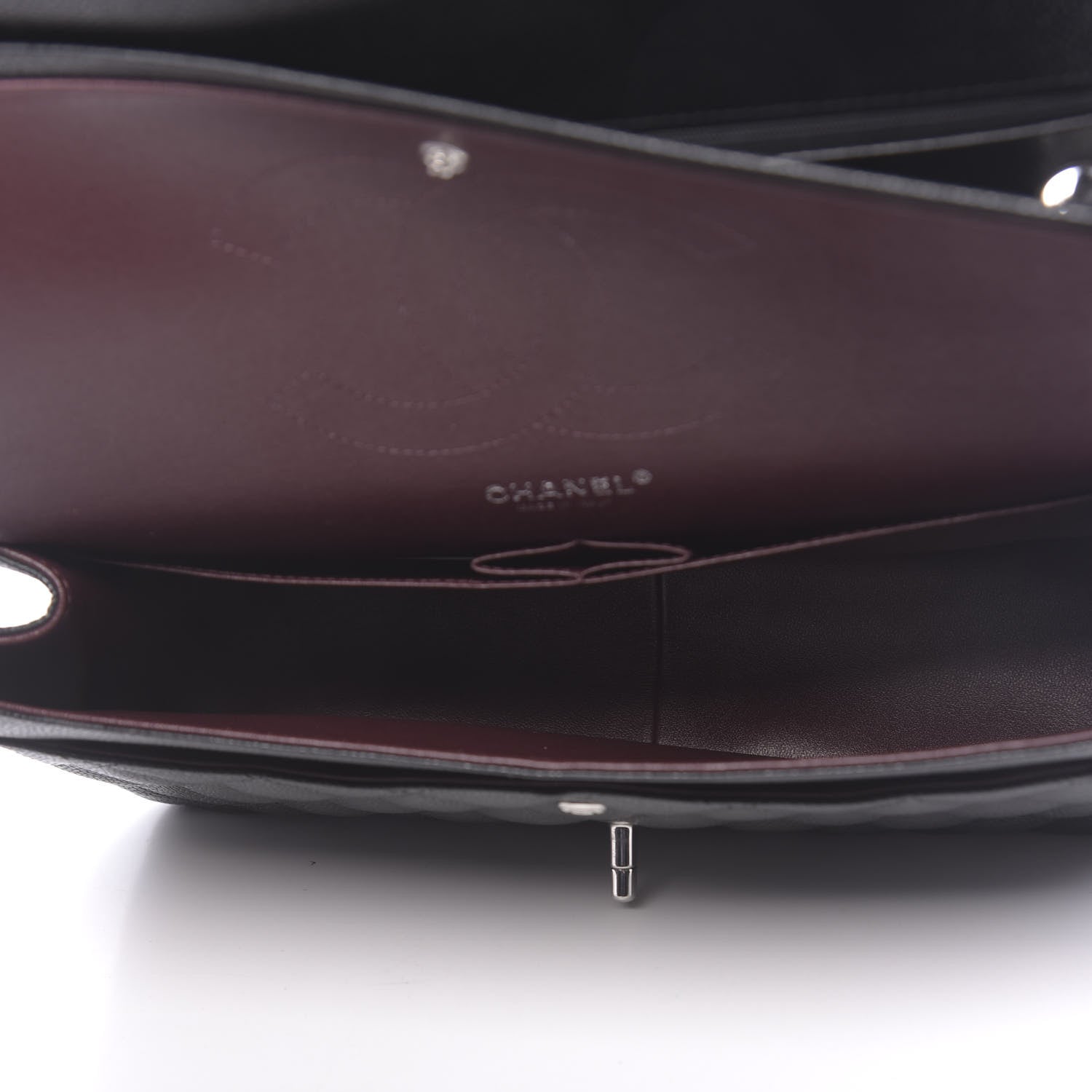 Chanel Caviar Quilted Jumbo Double Flap Black 5 of 10