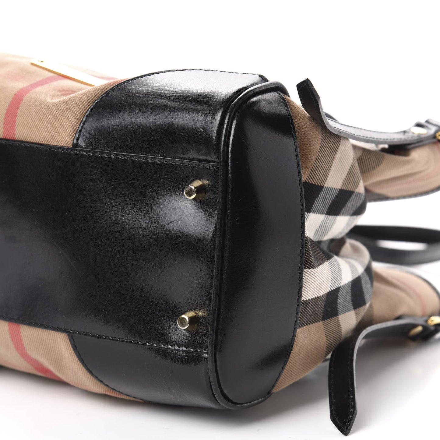 House Check Small Canterbury Tote Black