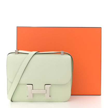 Hermes Epsom Constance 1-24 Vert Fizz 14 of 14