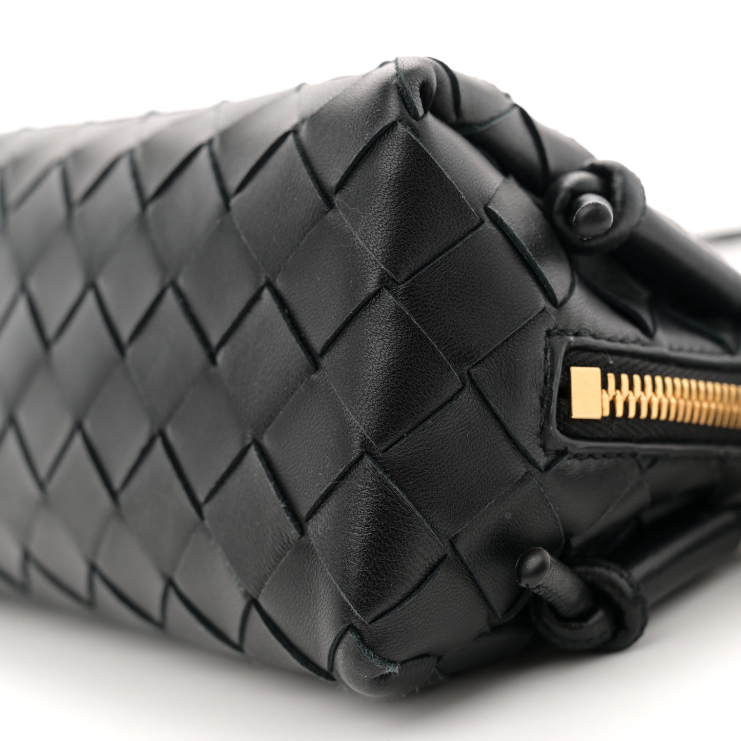 Nappa Intrecciato Concert Pouch Black