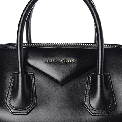 Givenchy Shiny Lord Calfskin Medium Antigona Black 12 of 12