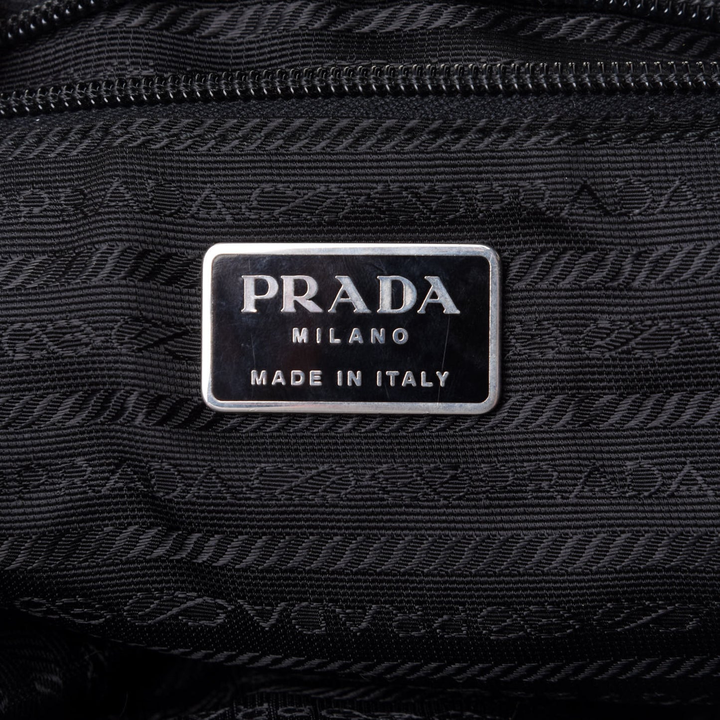 Nylon Vela Medium Backpack Black