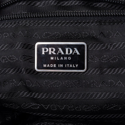 Prada Nylon Vela Medium Backpack Black 6 of 10