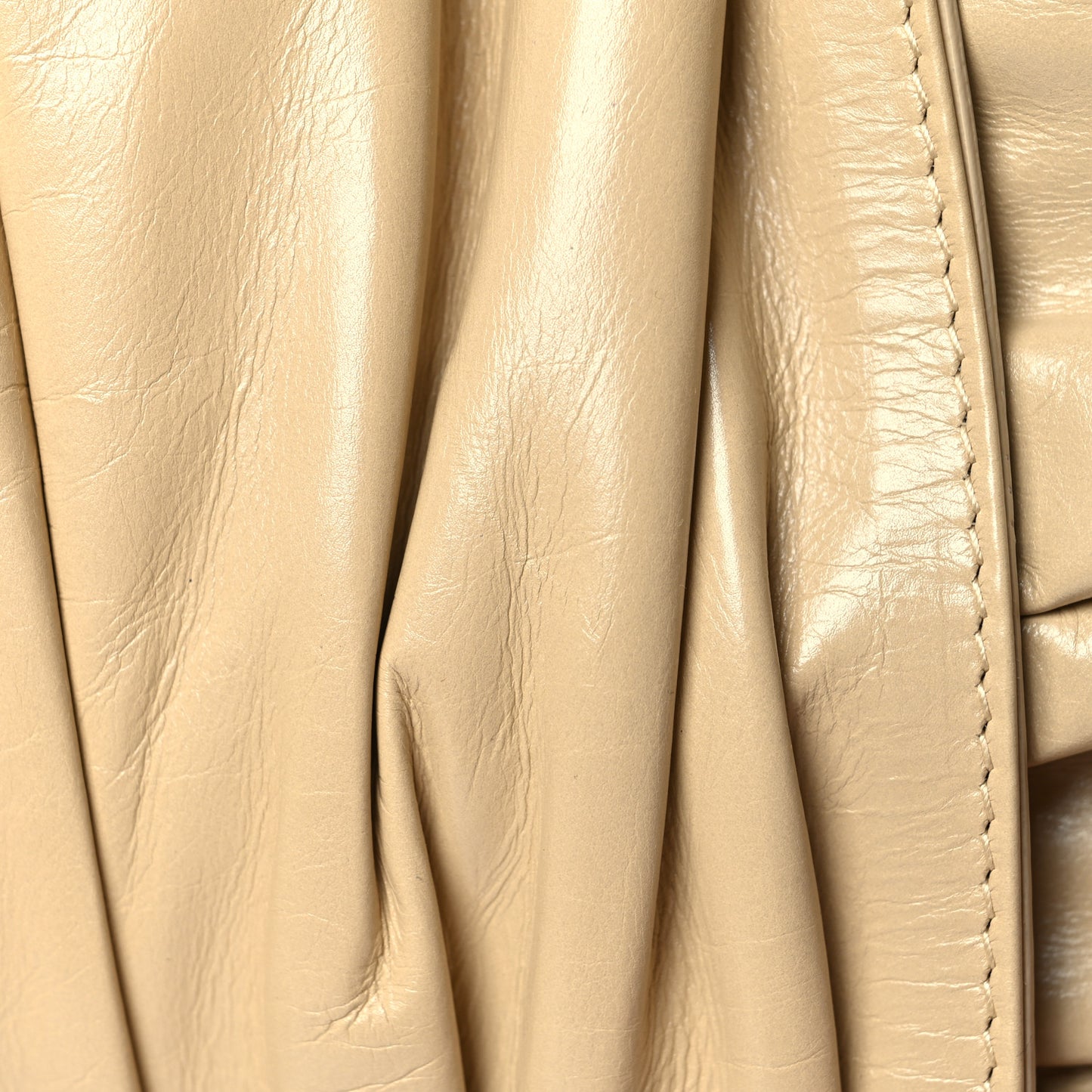 Foulard Intrecciato Pleated Medium Arco Tote Porridge