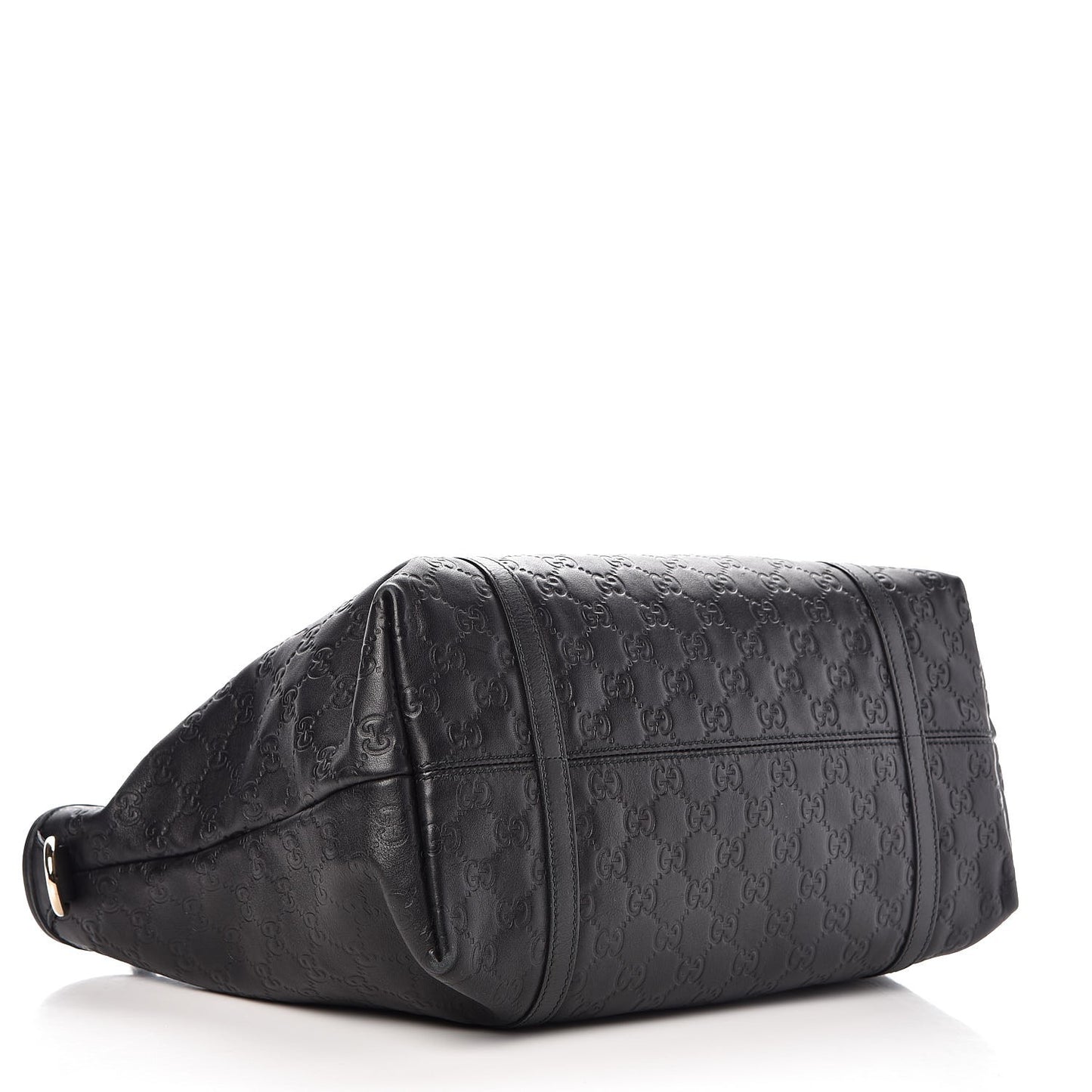 Guccissima Vitello Tender Medium Joy Tote Black