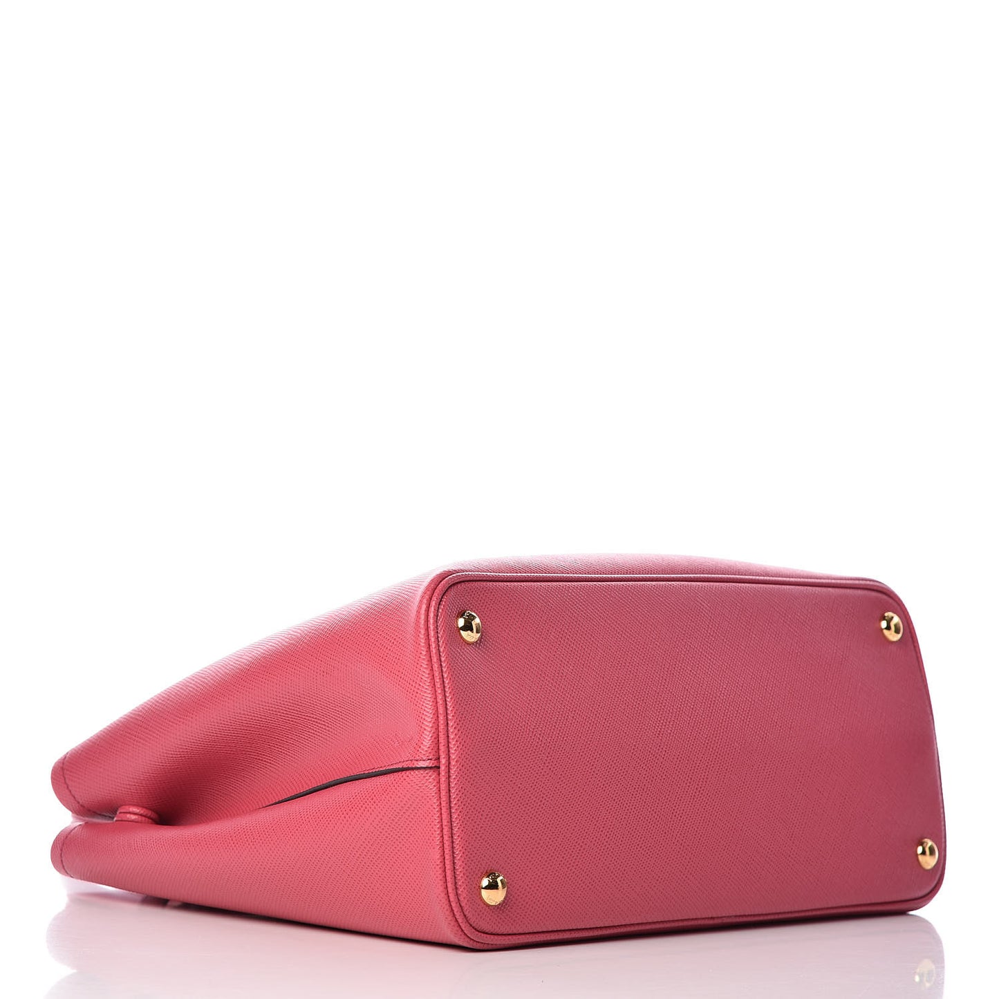 Saffiano Cuir Medium Double Bag Peonia