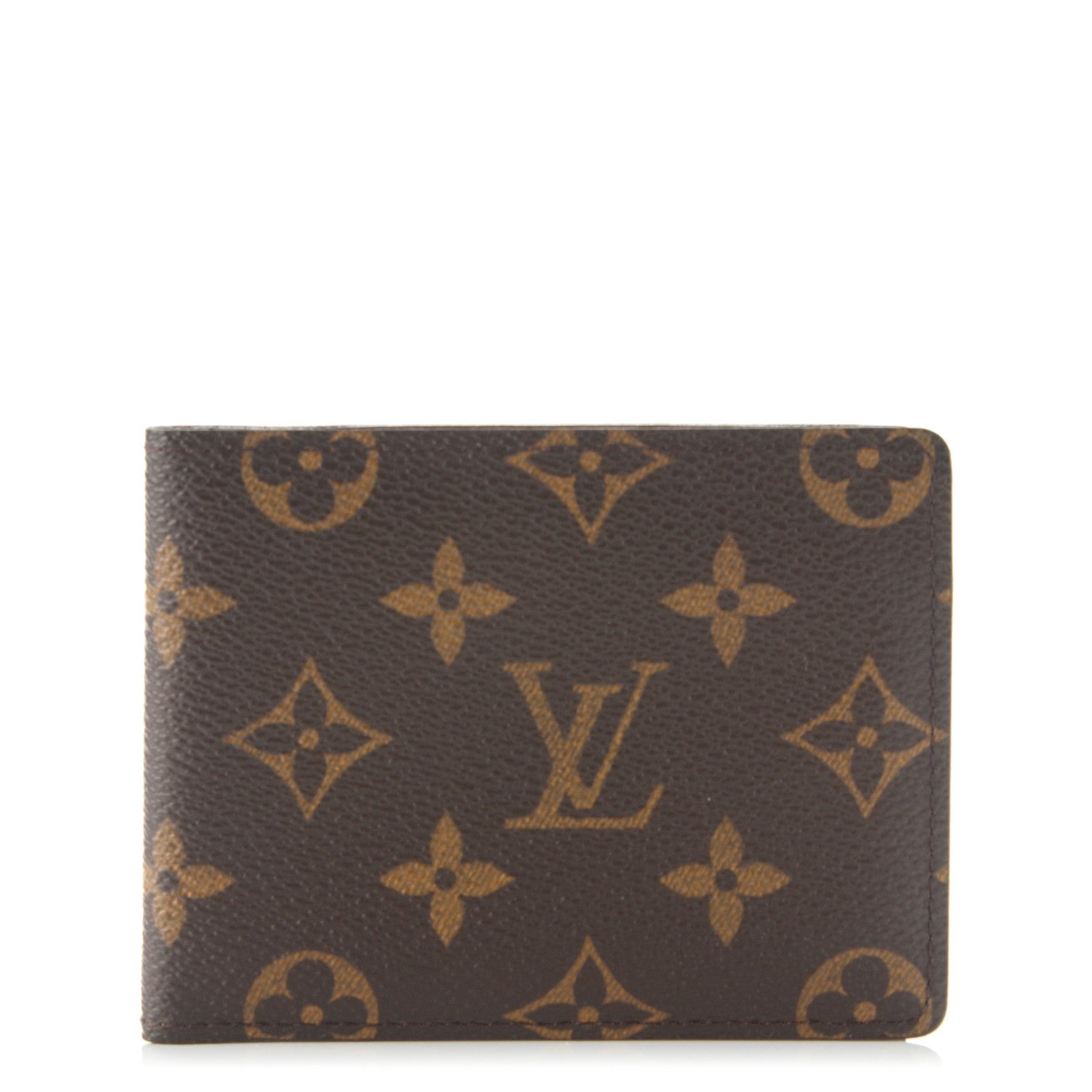 Louis Vuitton Monogram Mens Porte-Billets 3 Card Billfold Wallet 1 of 8
