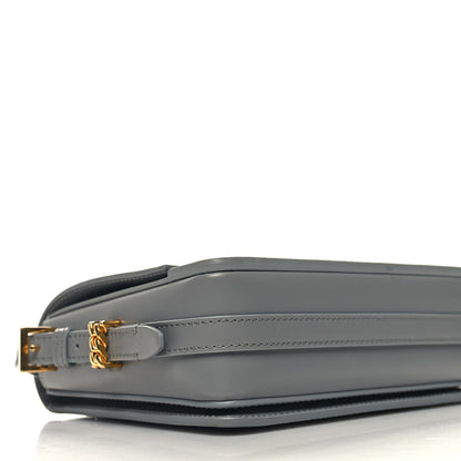 Burberry Smooth Calfskin Small Grace Bag Grey 9 of 10