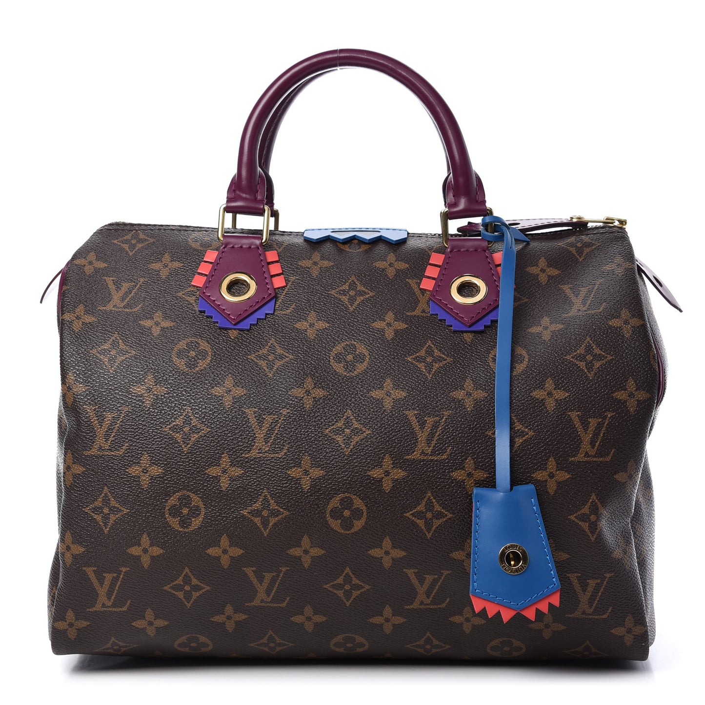 Monogram Totem Speedy 30 Magenta