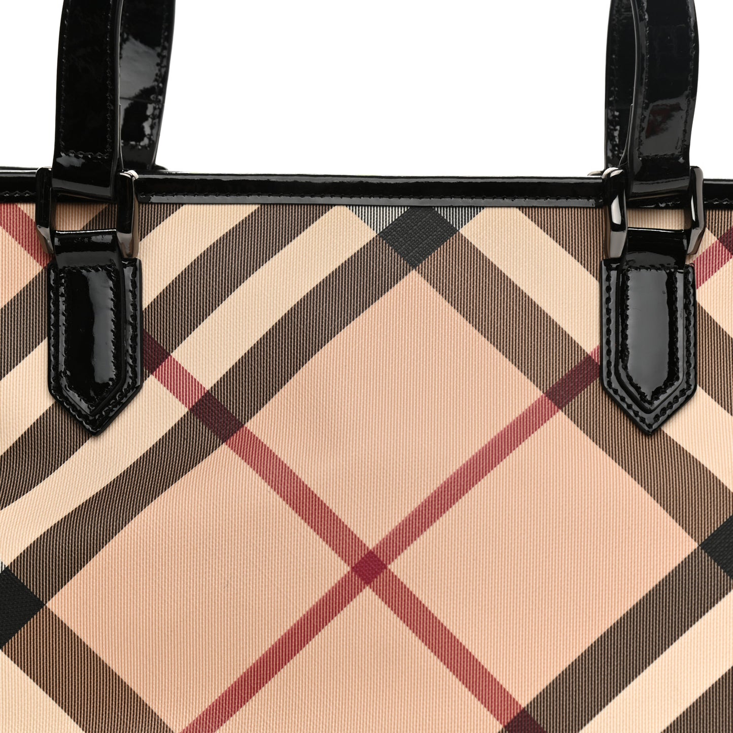 Supernova Check Regent Tote Black