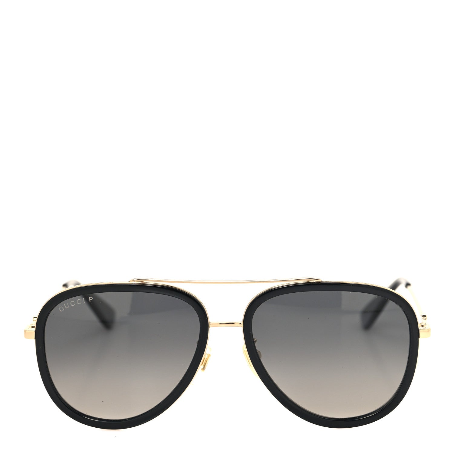 Gucci Metal Aviator Sunglasses GG0062S Black 2 of 8