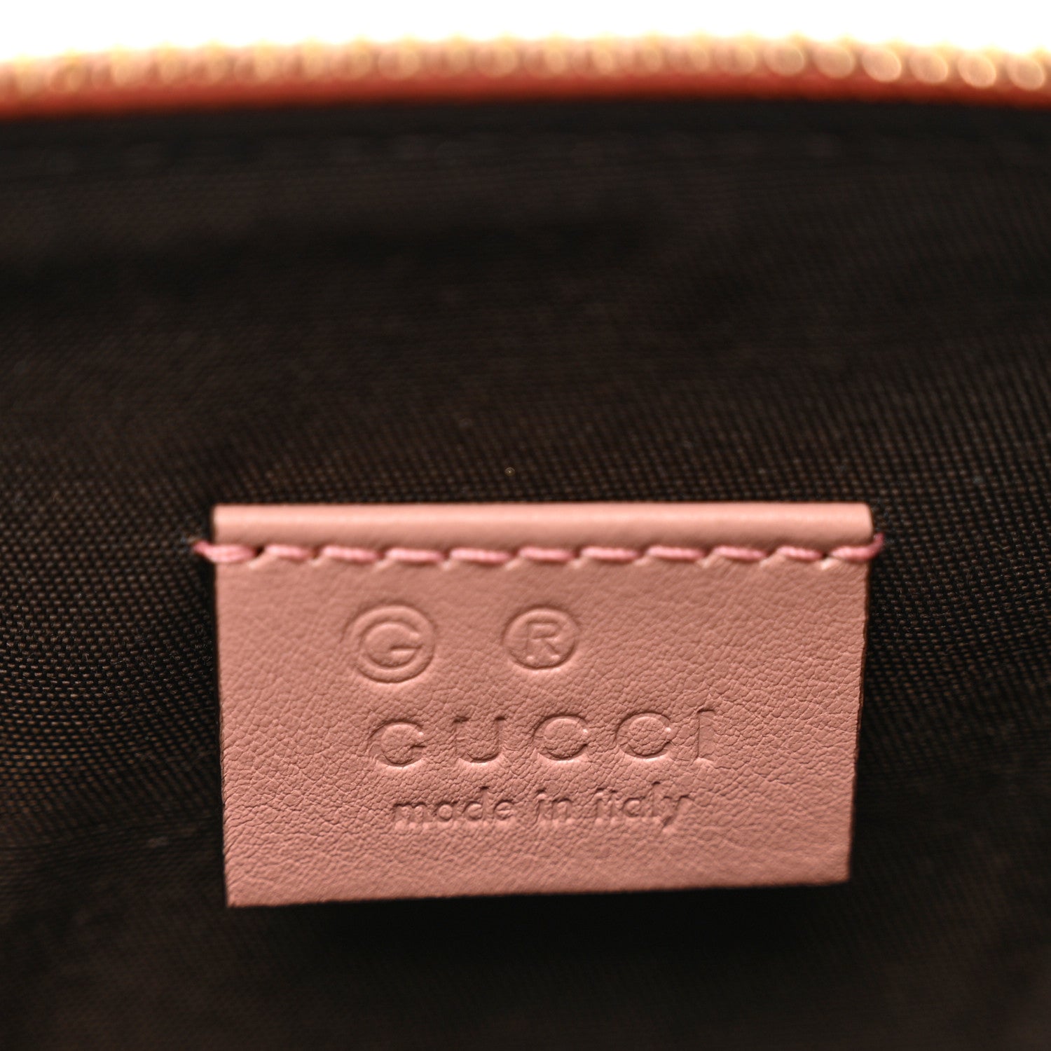 Gucci Microguccissima Small Cosmetic Case Soft Pink 6 of 8