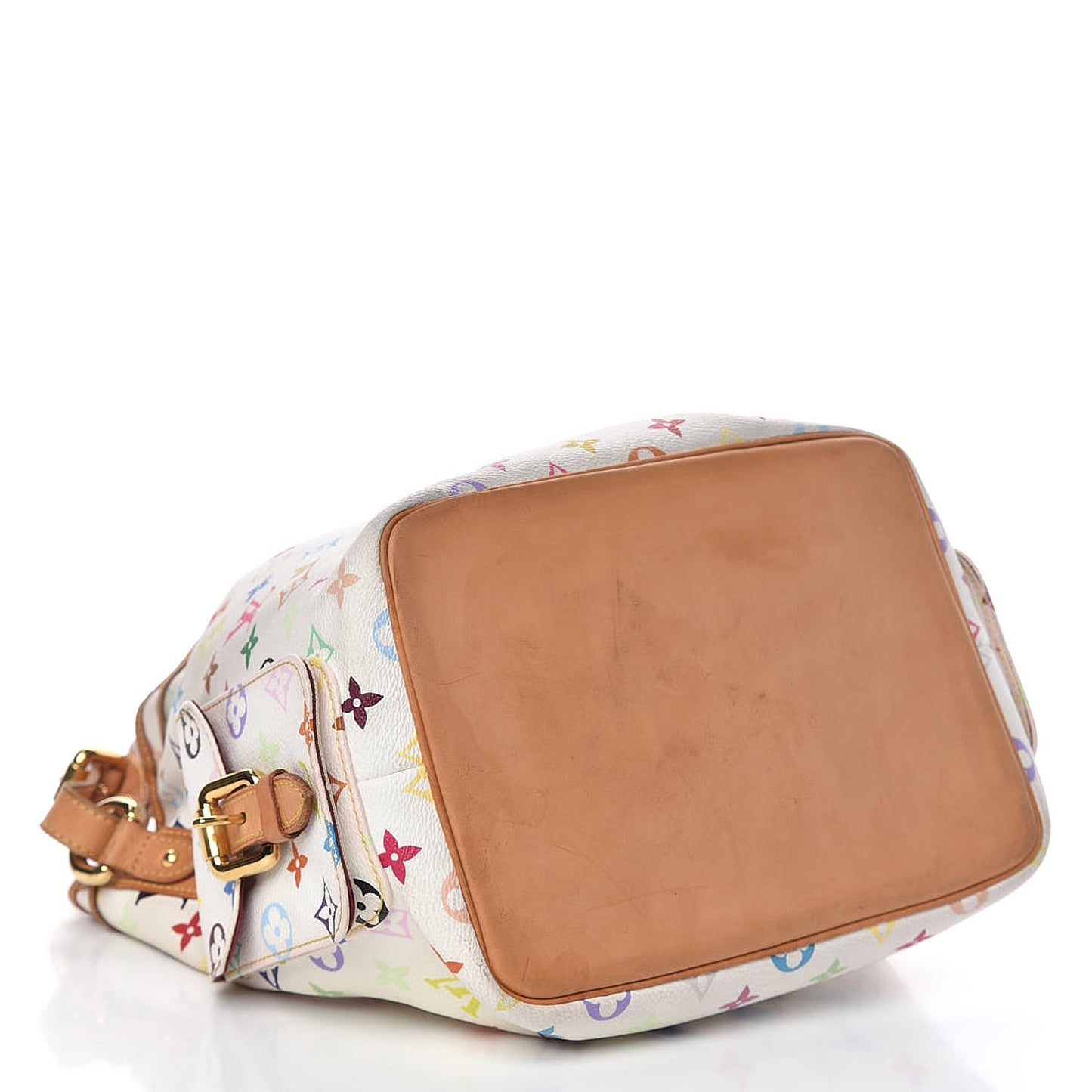 Monogram Multicolor Petit Noe White