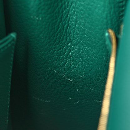 Hermes Epsom Kelly Sellier 25 Malachite 11 of 12