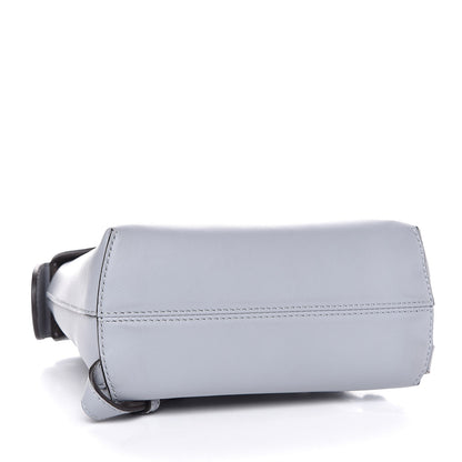 Fendi Vitello Century Opaco Mini Back to School Backpack Azzurro Polvere 4 of 7