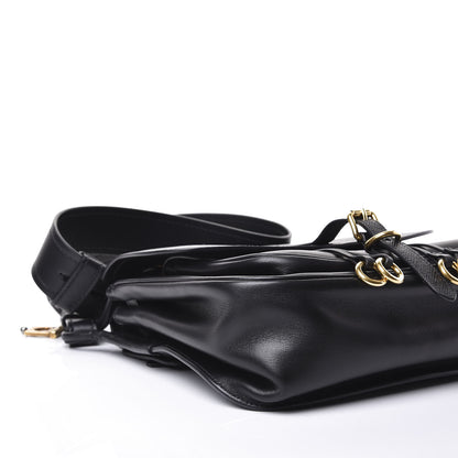 Prada Saffiano Cuir Calf Corsaire Bag Black 5 of 12