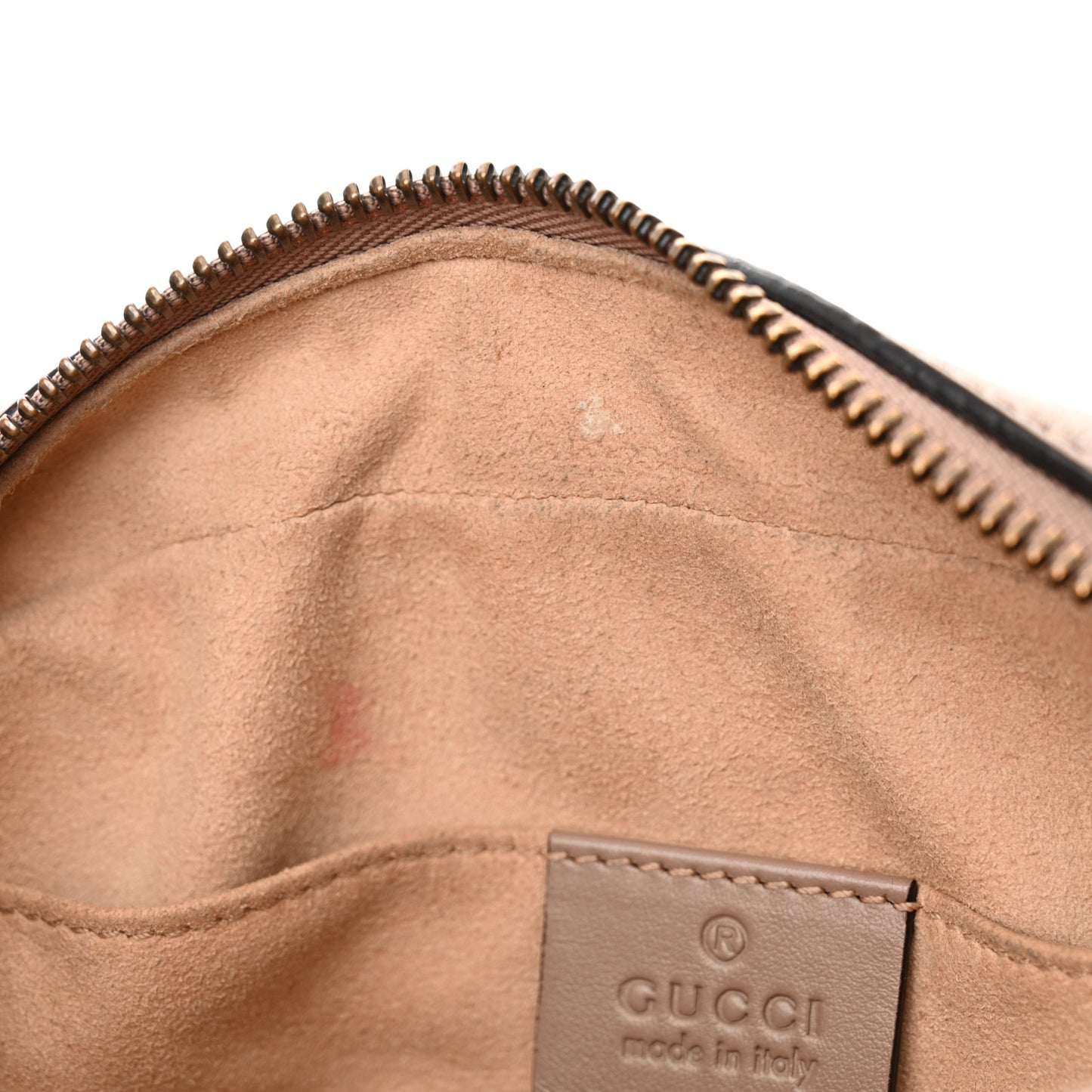 Calfskin Matelasse Mini GG Marmont Chain Shoulder Bag Porcelain Rose