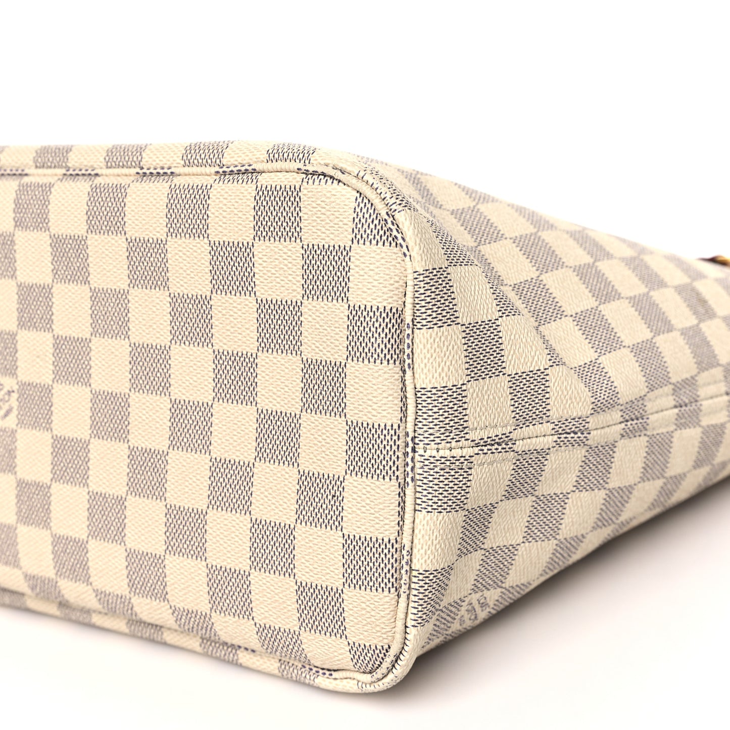 Damier Azur Neo Neverfull MM Rose Ballerine