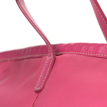 Prada Tessuto Nylon Jacquard Logo Tote 15 of 17