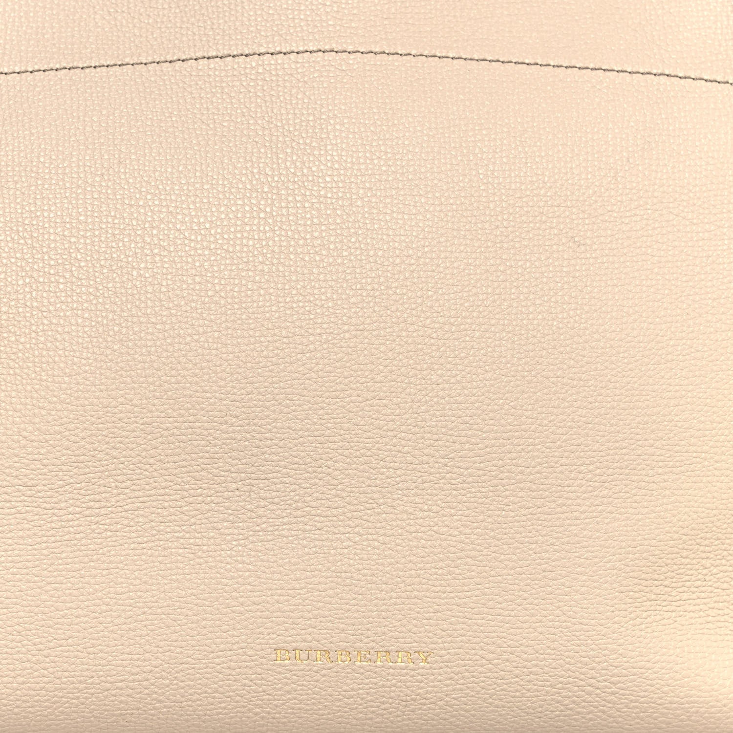 Burberry Derby Calfskin House Check Medium Welburn Tote Limestone 8 of 13