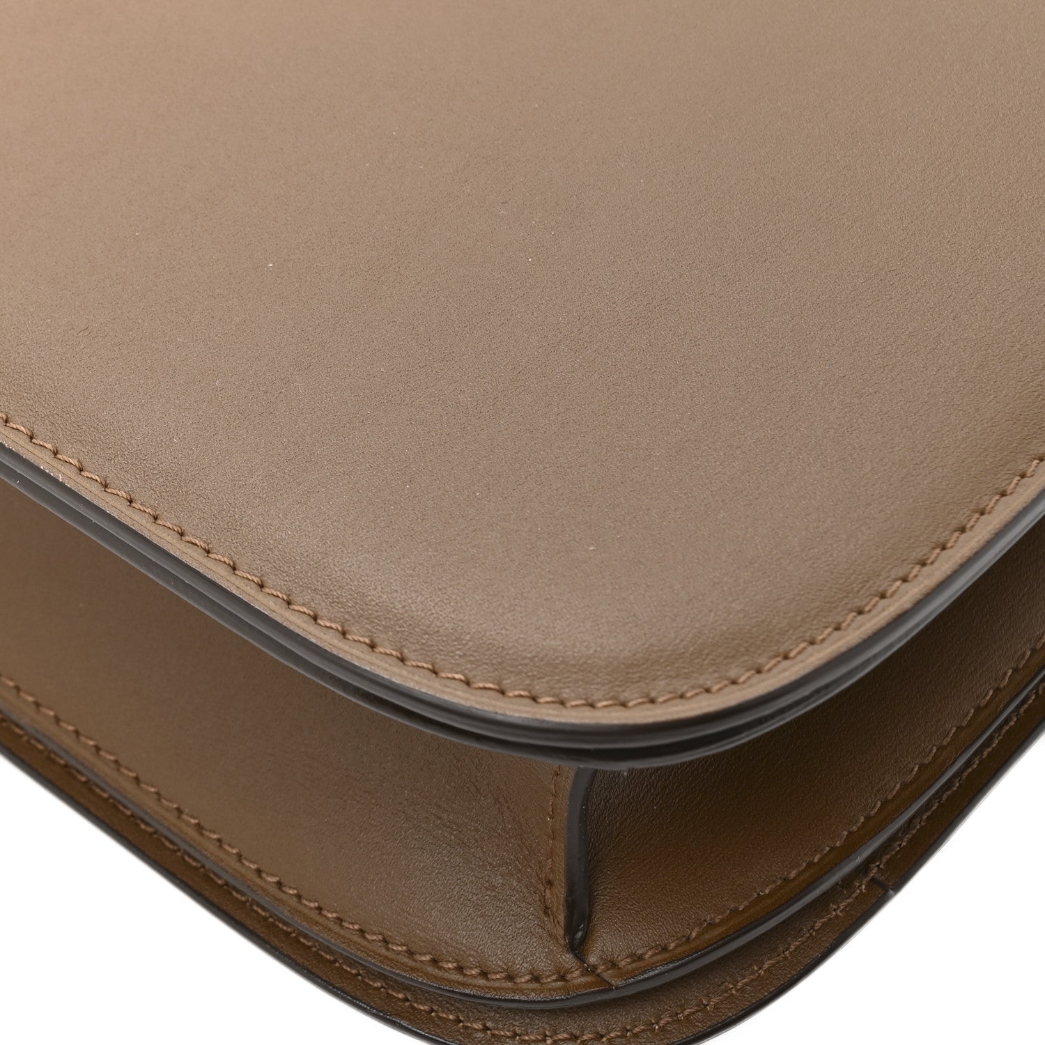 Celine Box Calfskin Medium Classic Box Flap Bag  Camel 13 of 13
