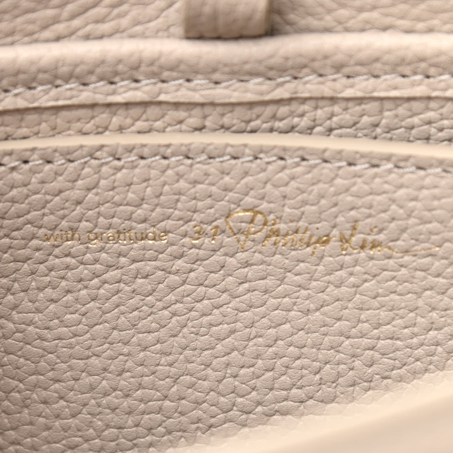 3.1 Phillip Lim Calfskin Pashli Saddle Belt Bag Feather 6 of 10