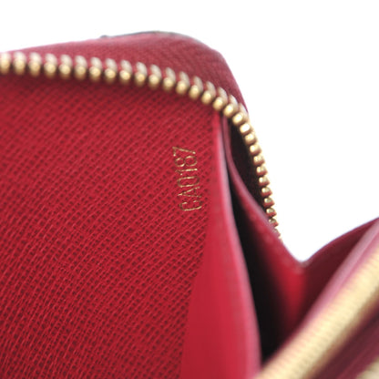 Louis Vuitton Monogram Pompon Zippy Wallet Fuchsia 7 of 8