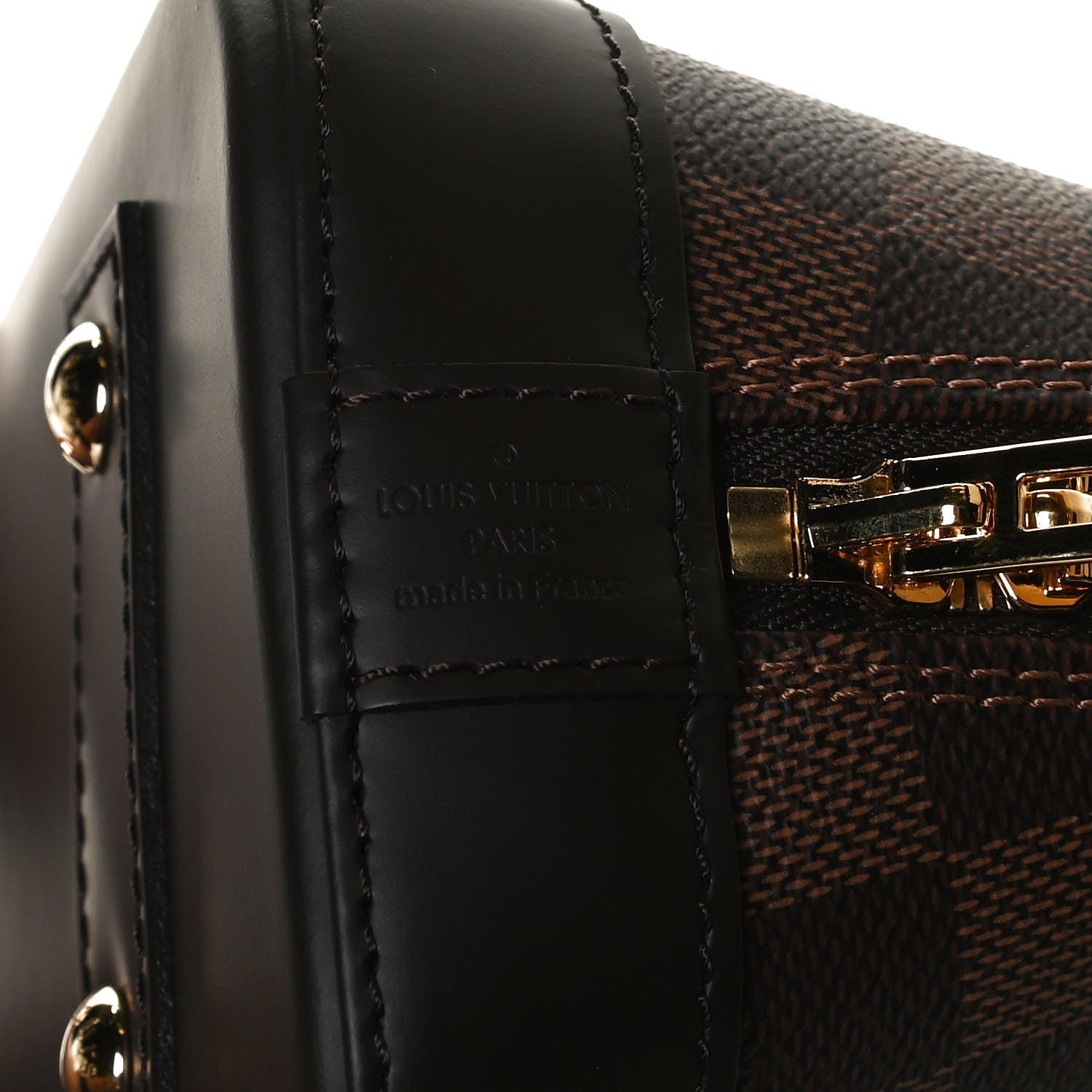 Louis Vuitton Damier Ebene Alma BB 7 of 13