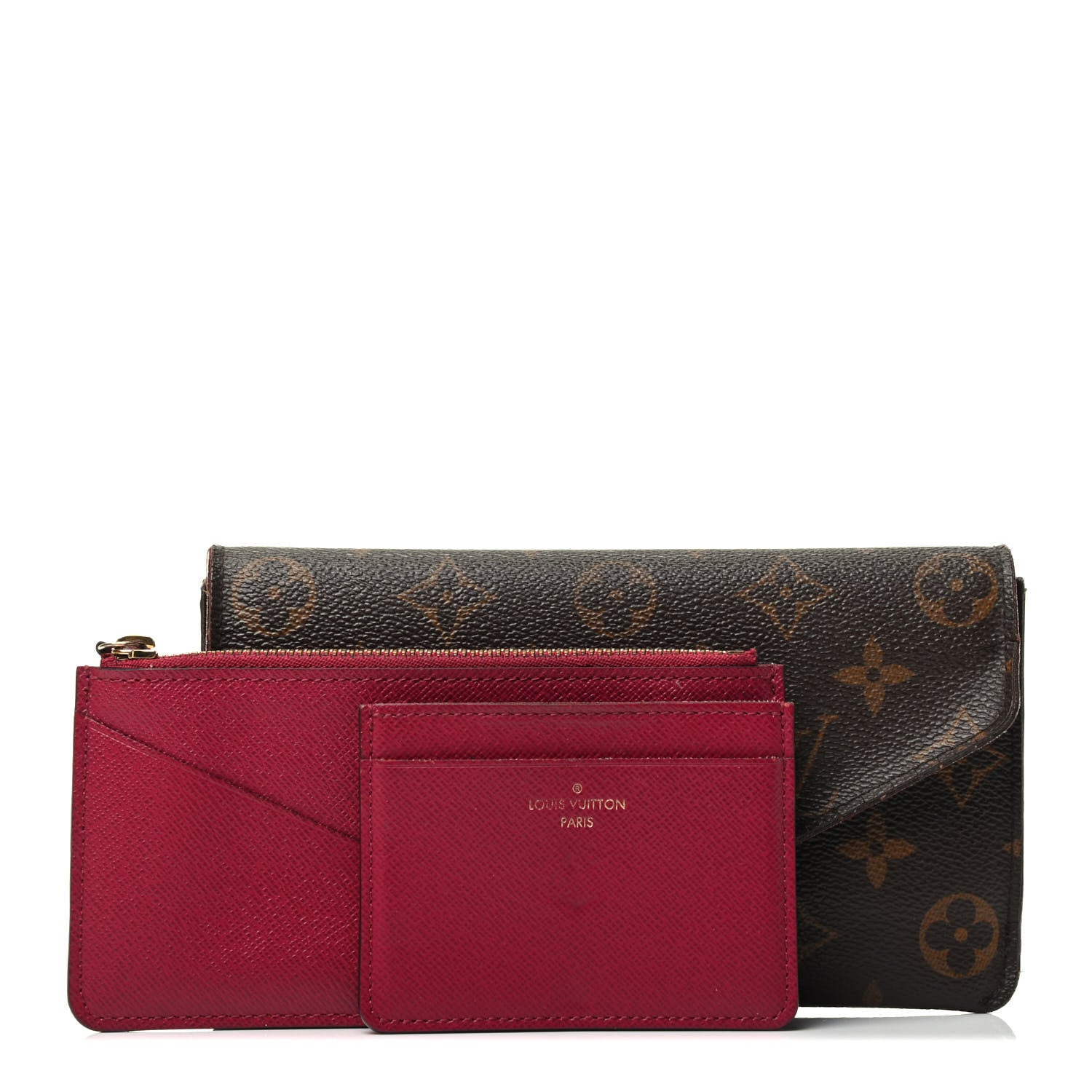 Louis Vuitton Monogram Jeanne Wallet Fuchsia 4 of 4