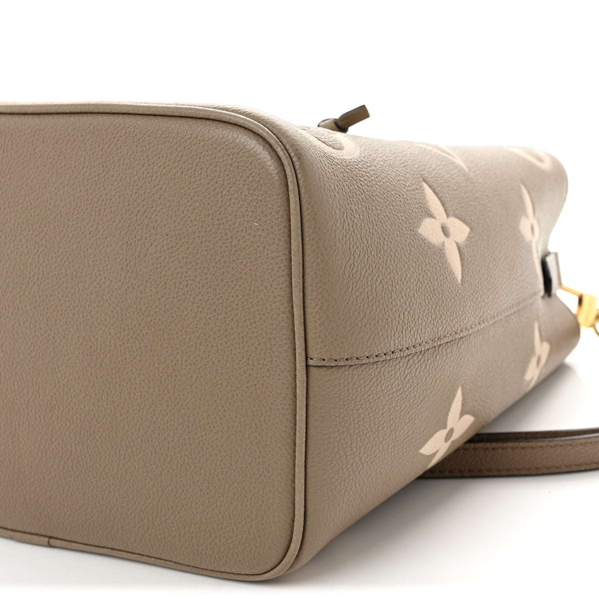 Louis Vuitton Empreinte Monogram Giant Neonoe MM Tourterelle Creme 9 of 11