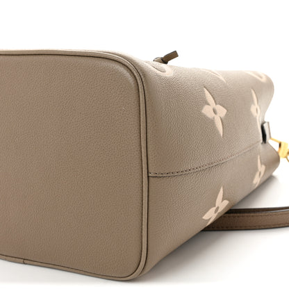 Louis Vuitton Empreinte Monogram Giant Neonoe MM Tourterelle Creme 9 of 11