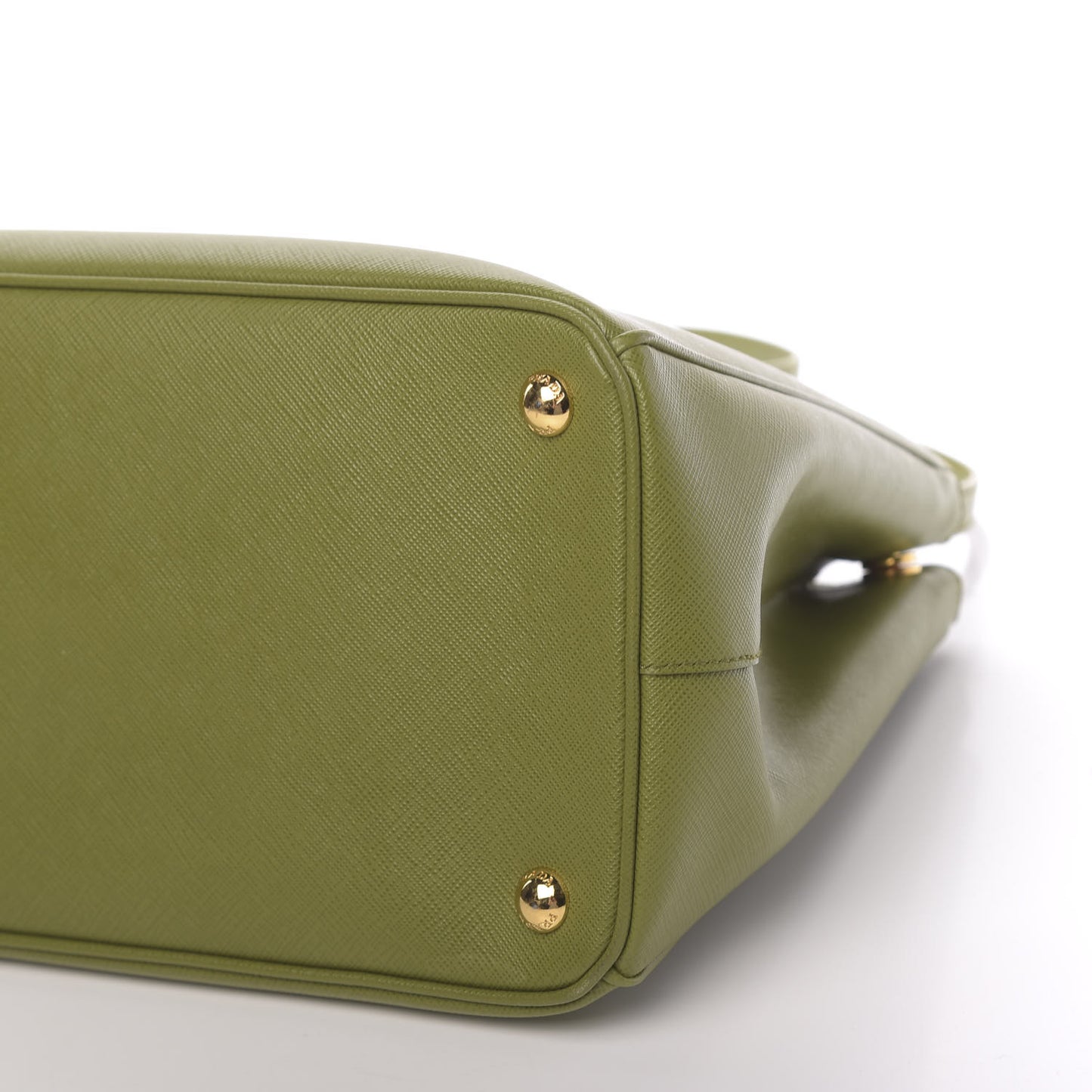 Saffiano Medium Galleria Double Zip Tote Edera