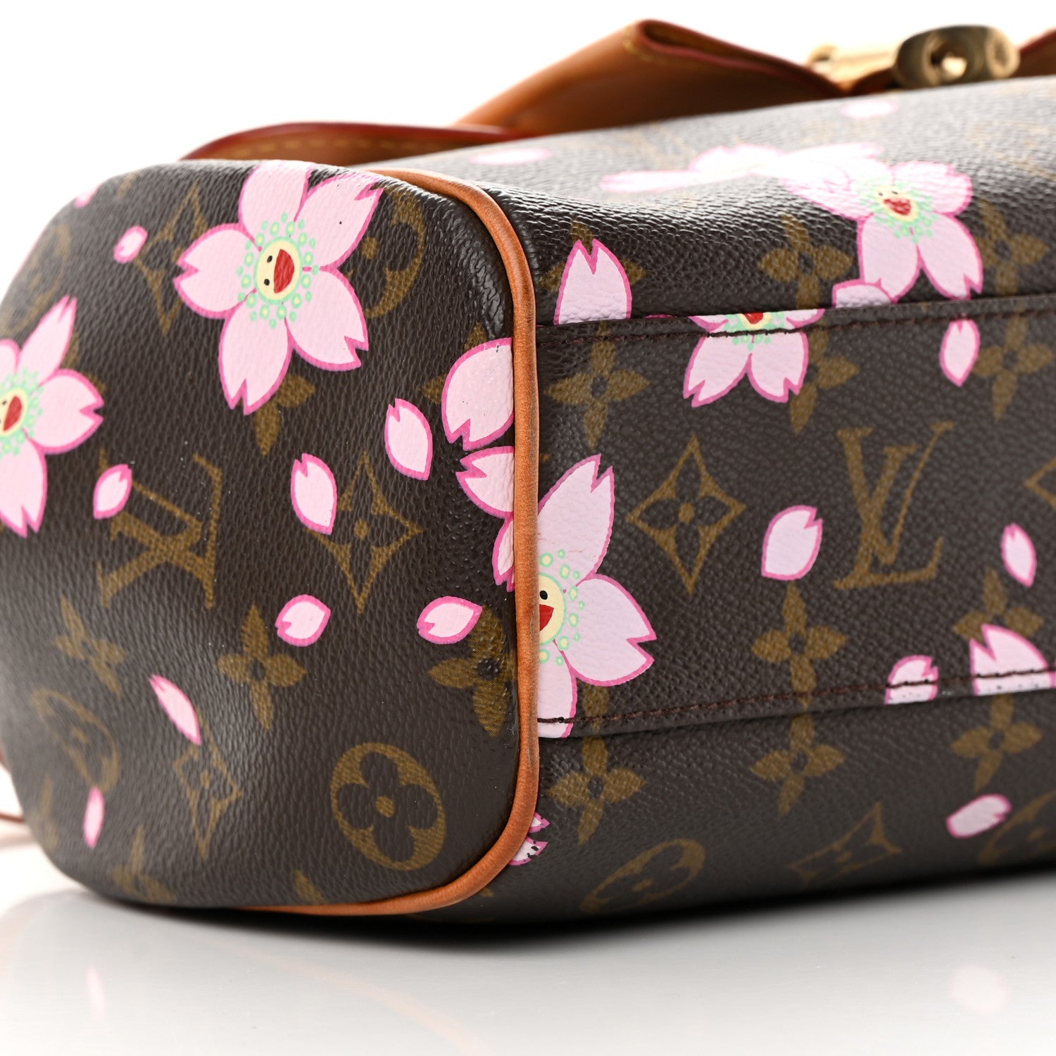 Louis Vuitton Monogram Cherry Blossom Sac Retro Bag Brown 8 of 16