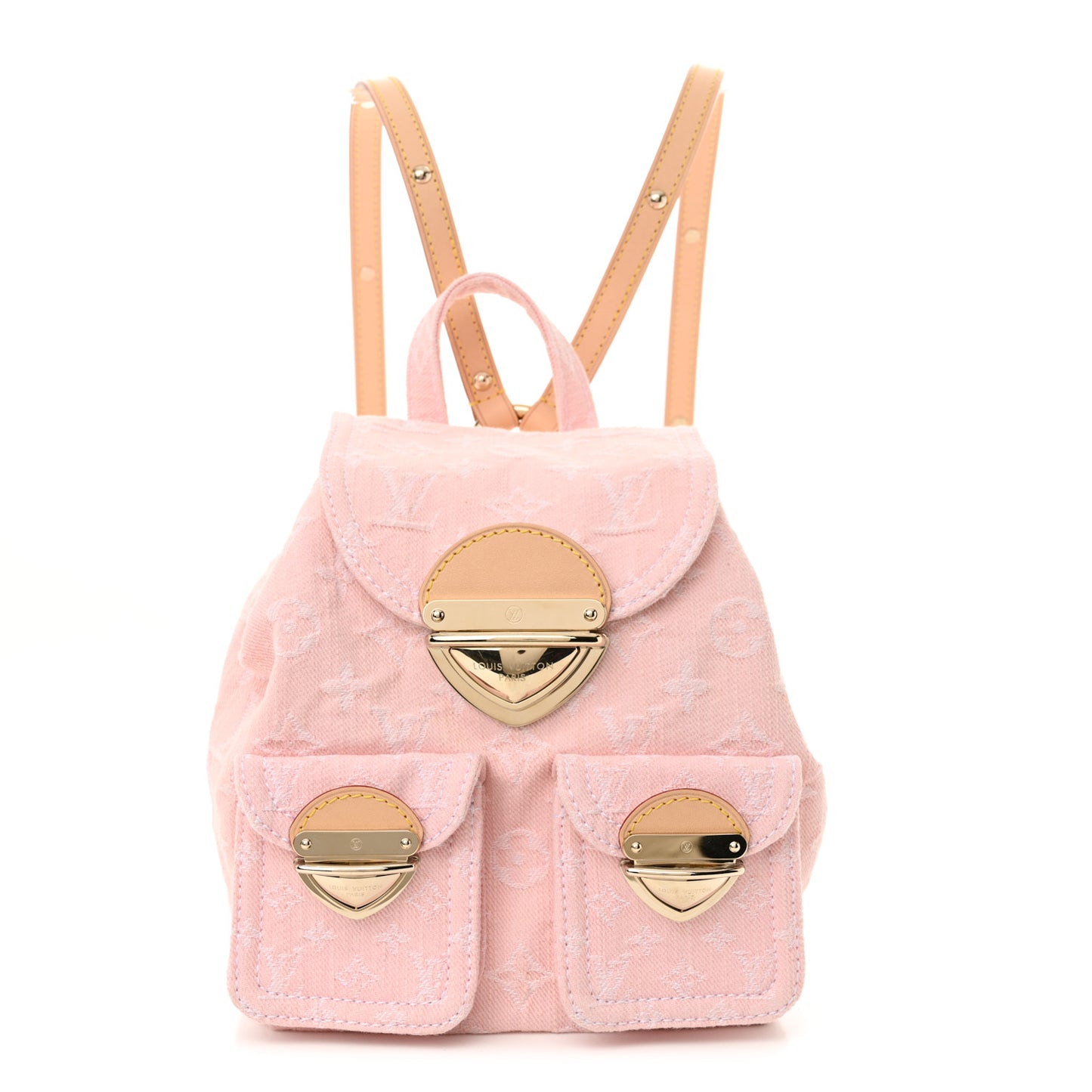 Denim Venice Backpack Washed Pink