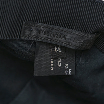 Prada Tessuto Nylon Logo Baseball Cap M Black 7 of 7