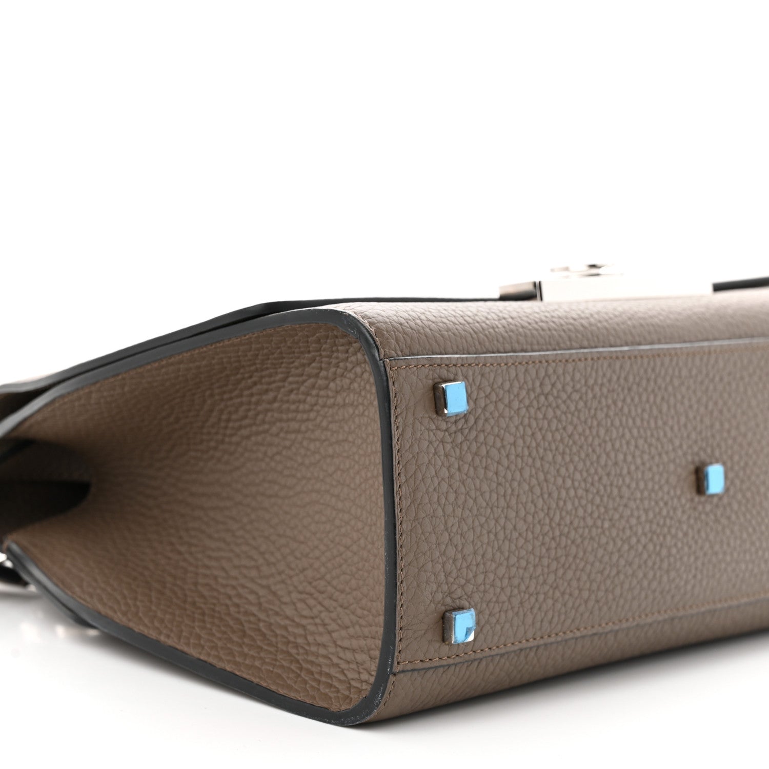 Moynat Taurillon Blush Rejane PM Taupe 8 of 9