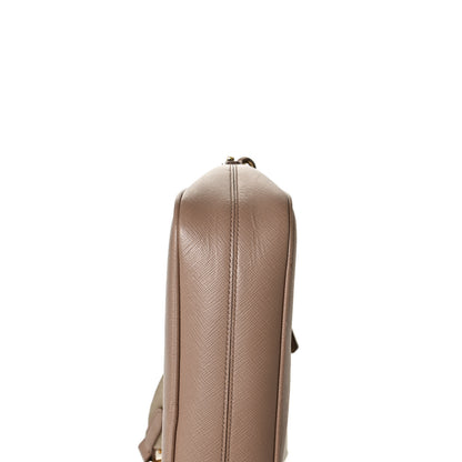 Prada Saffiano Re-Edition 2005 Shoulder Bag Cammeo Beige 16 of 18
