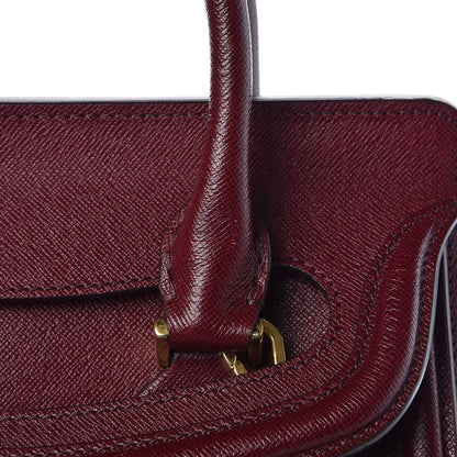 Alexander McQueen Calfskin Small Heroine Burgundy 13 of 17