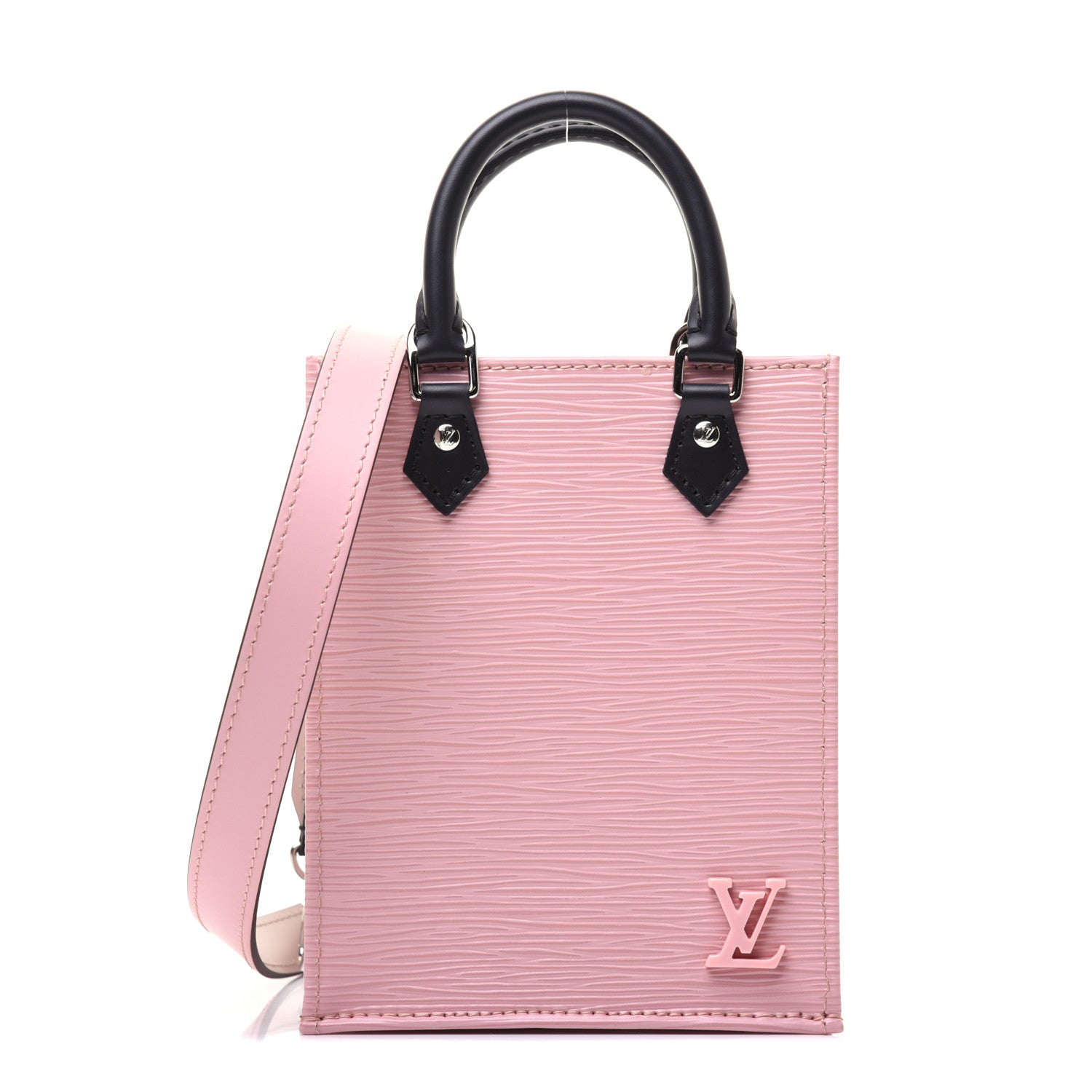 Louis Vuitton Epi Petit Sac Plat Rose Ballerine 1 of 13