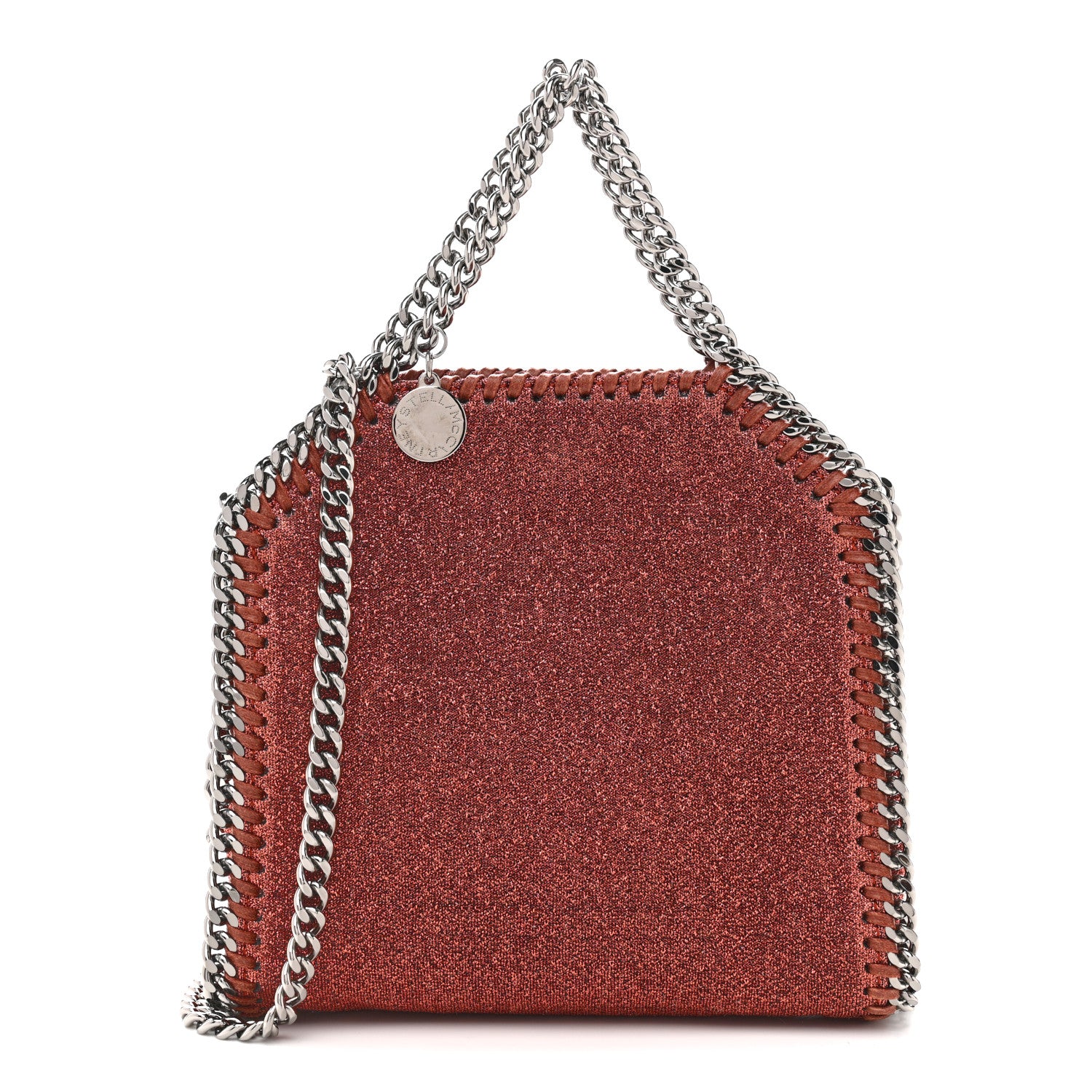 Stella McCartney Shaggy Deer Tiny Falabella Tote Copper 1 of 11