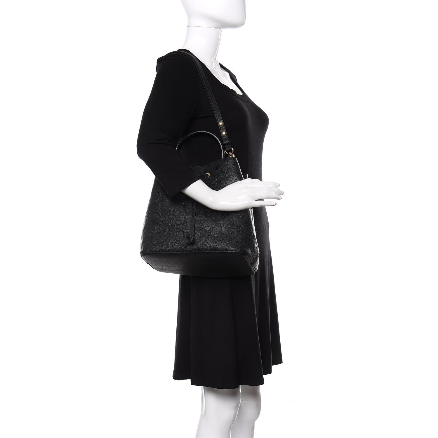Louis Vuitton Empreinte Neonoe MM Black 2 of 11
