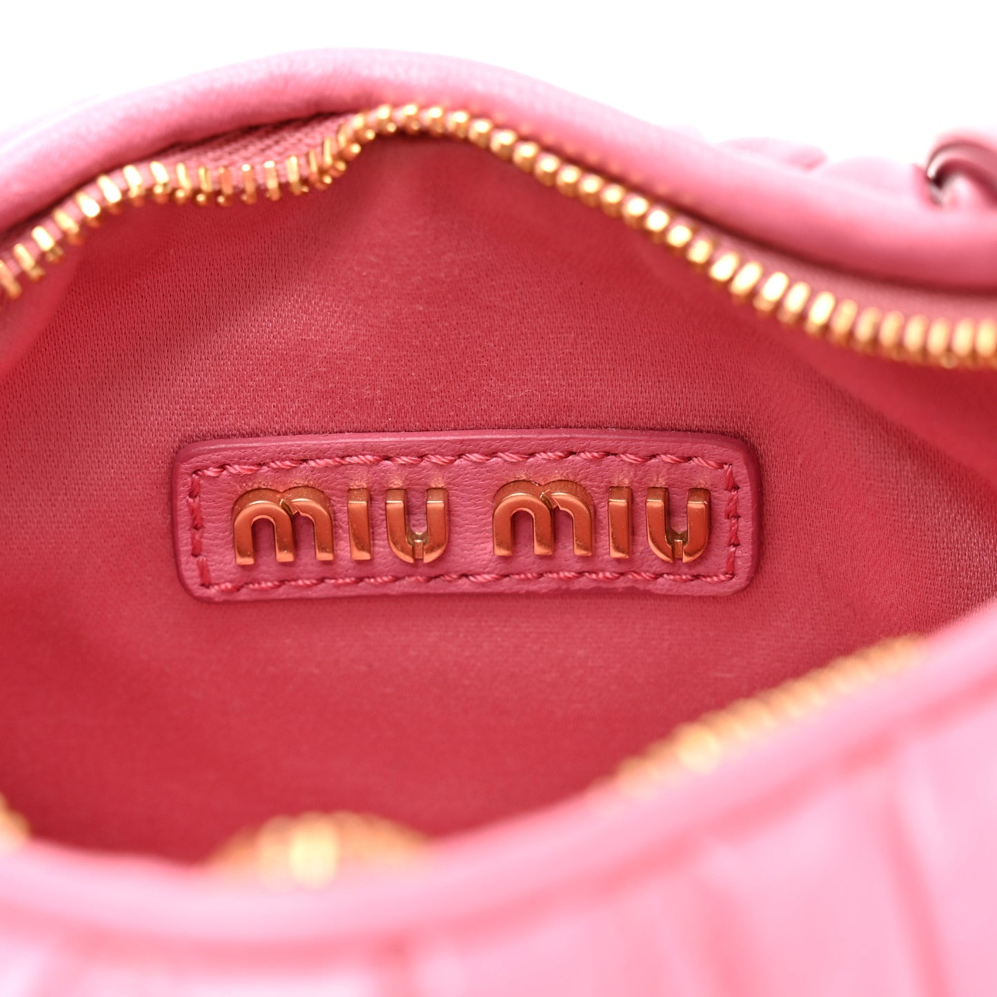 Nappa Matelasse Mini Wander Hobo Pink
